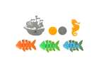Diving water pool toys 27 pieces 3
