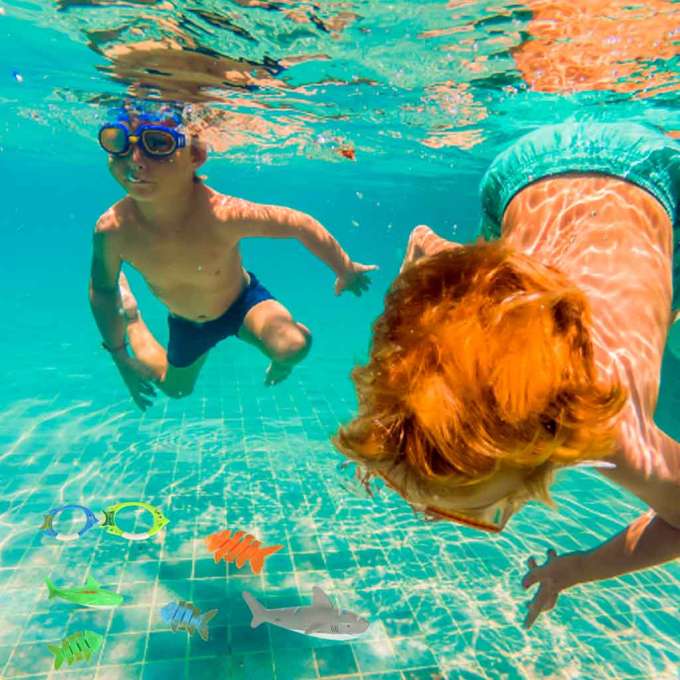 Diving water pool toys 27 pieces
