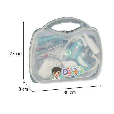 Doctor's kit in a suitcase small doctor light sound