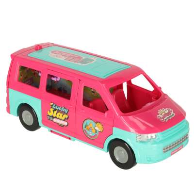 Doll Camper Van Playset with Accessories Doll Pool