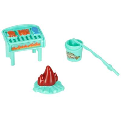 Doll Camper Van Playset with Accessories Doll Pool