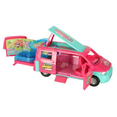 Doll Camper Van Playset with Accessories Doll Pool