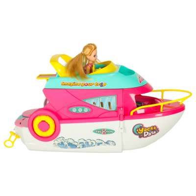 Dolls' boat folding yacht doll accessories
