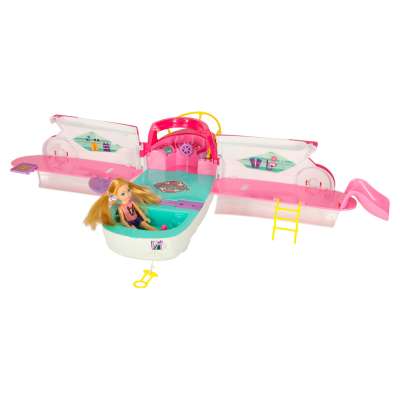 Dolls' boat folding yacht doll accessories