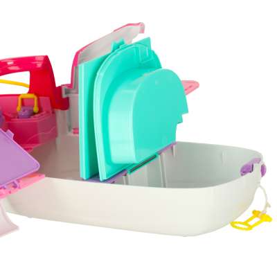 Dolls' boat folding yacht doll accessories