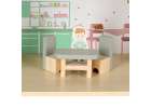 Domek dla lalek drewniany LULILO Peonio 70cm LED róż 12