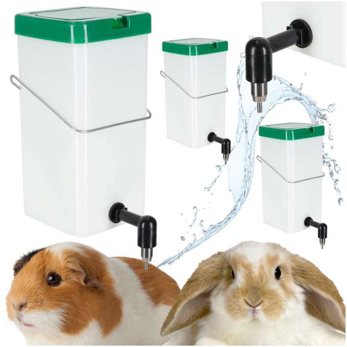 Drip drinker for rabbits 1l set of 3pcs.
