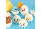 Educational puzzle sorter match shapes eggs montessori animals 6 pcs 11