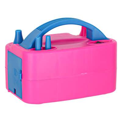 Electric balloon pump strong for 2 balloons 2 pumping nozzles