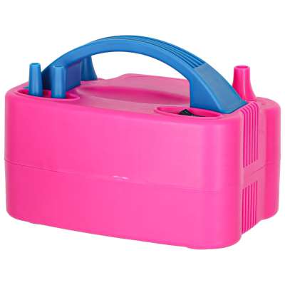 Electric balloon pump strong for 2 balloons 2 pumping nozzles