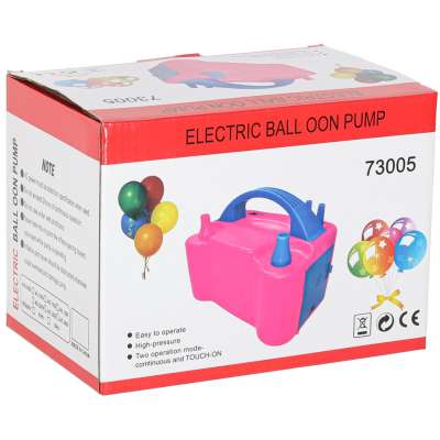 Electric balloon pump strong for 2 balloons 2 pumping nozzles