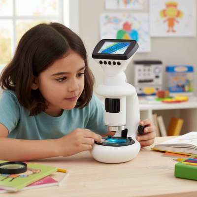 Electron microscope wifi USB LCD screen 200x 1000x