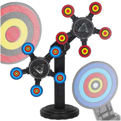 Electronic target moving double shooting range target shooting