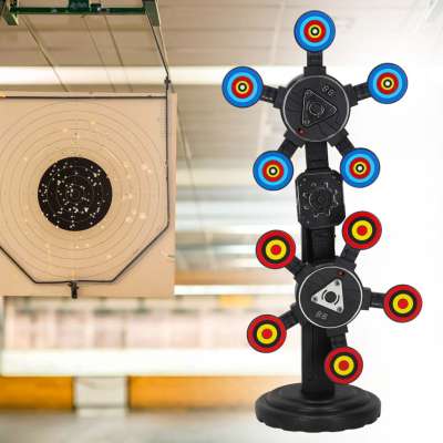 Electronic target moving double shooting range target shooting