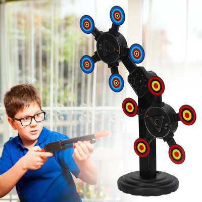 Electronic target moving double shooting range target shooting