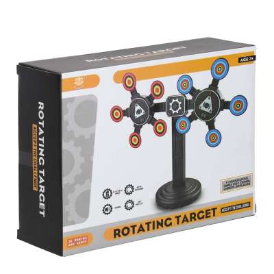 Electronic target moving double shooting range target shooting