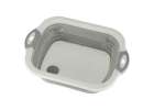 Foldable Silicone Basin with Drain Cutting Board Sink Colander 3