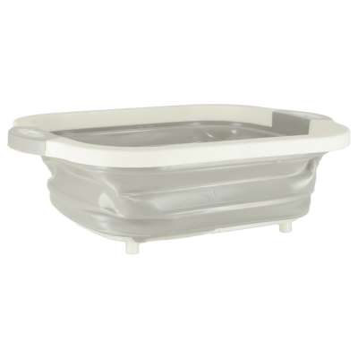 Foldable Silicone Basin with Drain Cutting Board Sink Colander