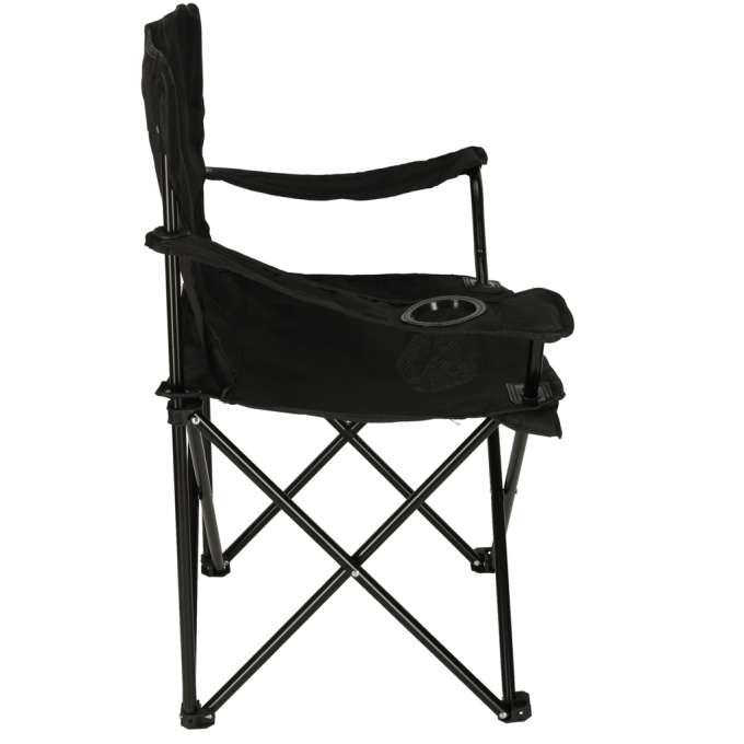Folding fishing touring chair black