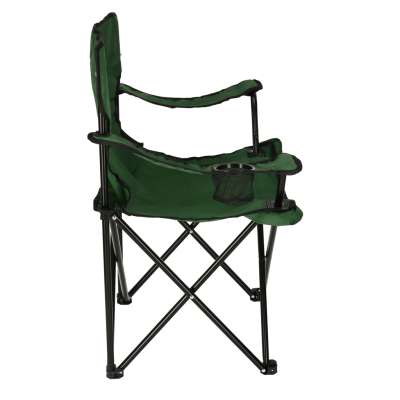 Folding fishing tourist chair green