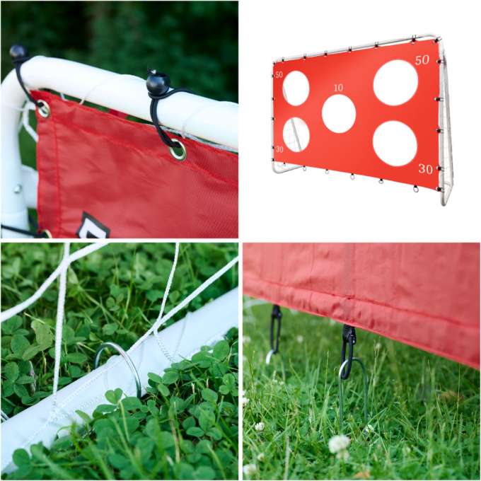 Football goal 2in1 215x153x76cm