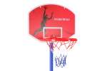 Football goal basketball backboard 2 balls 3