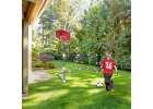 Football goal basketball backboard 2 balls 7