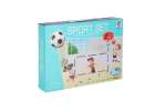 Football goal basketball backboard 2 balls 9