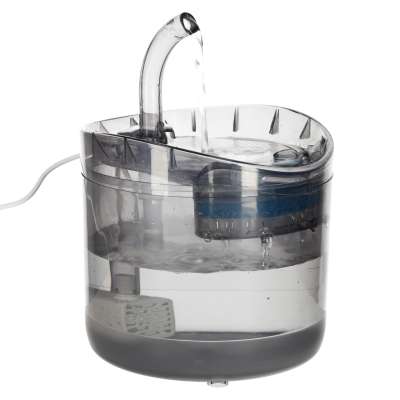 Fountain drinker for cat dog pet automatic drinker USB 1,8l cleaning filter