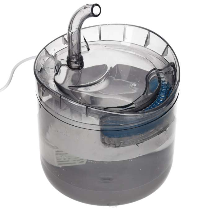 Fountain drinker for cat dog pet automatic drinker USB 1,8l cleaning filter