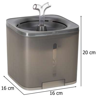 Fountain drinker for cat dog pet automatic drinker USB 2l cleaning filter