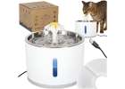 Fountain drinker for dog cat pet automatic LED drinker USB 2,4l cleaning filter 1