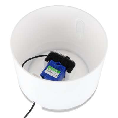 Fountain drinker for dog cat pet automatic LED drinker USB 2,4l cleaning filter