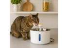 Fountain drinker for dog cat pet automatic LED drinker USB 2,4l cleaning filter 13