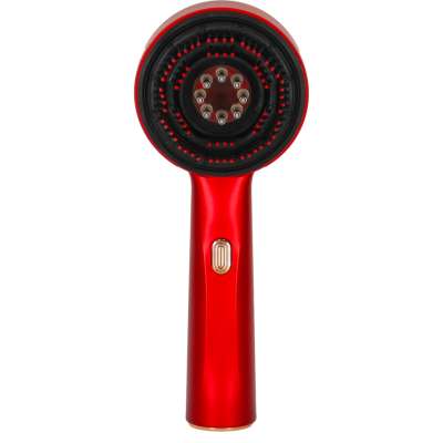 Head massage brush massager hair care red light oil applicator USB