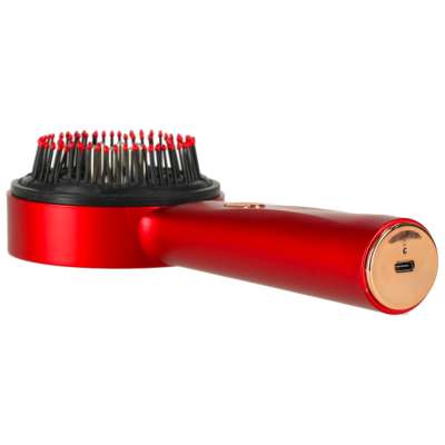 Head massage brush massager hair care red light oil applicator USB