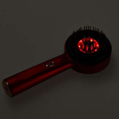 Head massage brush massager hair care red light oil applicator USB