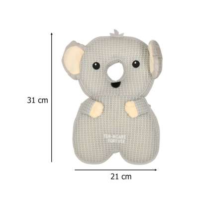 Head protection cushion for learning to walk backpack fall safety koala