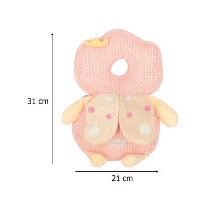 Head protection cushion for learning to walk backpack fall safety powder