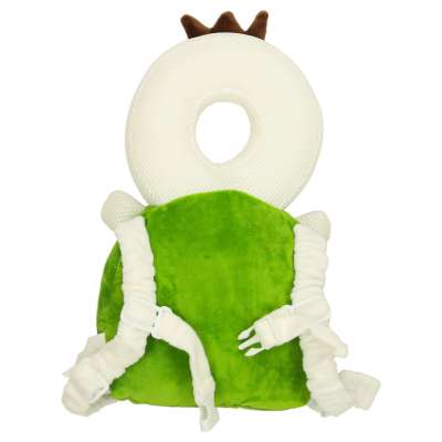 Head protection cushion for learning to walk backpack fall safety turtle