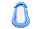 Inflatable beach mattress hammock water lounger chair swimming pool blue 5