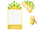 Inflatable beach mattress hammock water lounger chair swimming pool pineapple 2