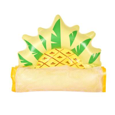 Inflatable beach mattress hammock water lounger chair swimming pool pineapple