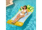 Inflatable beach mattress hammock water lounger chair swimming pool pineapple 8