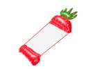 Inflatable beach mattress hammock water lounger chair swimming pool strawberry 3