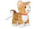 Interactive cat on leash movement sound beige 7