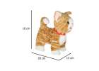 Interactive cat on leash movement sound beige 11