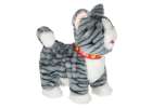 Interactive cat on leash movement sound grey 4