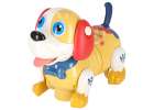 Interactive dog with bone responds to touch 4