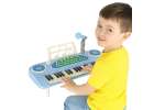 Interactive piano organ microphone 37 keys 12
